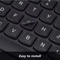 Pegatinas De Teclado Universal Para Portátiles En Inglés Español Italiano Coreano No Transparentes Reemplazo Para Teclados - details 3