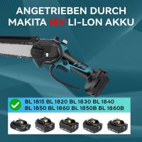 Motosierra eléctrica sin escobillas para carpintería, herramientas de corte de jardín para batería Makita de 18V, 8 pulgadas,Función de inyección automática de aceite lubricante - details 6