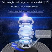 Proyector De Noche Estelar Galaxia Planetas Con 12 Discos De Película Rotación 360° Decoración Para Habitación De Niños Planetario Incluye Luz LED Fuente De Alimentación DC 5V - details 6