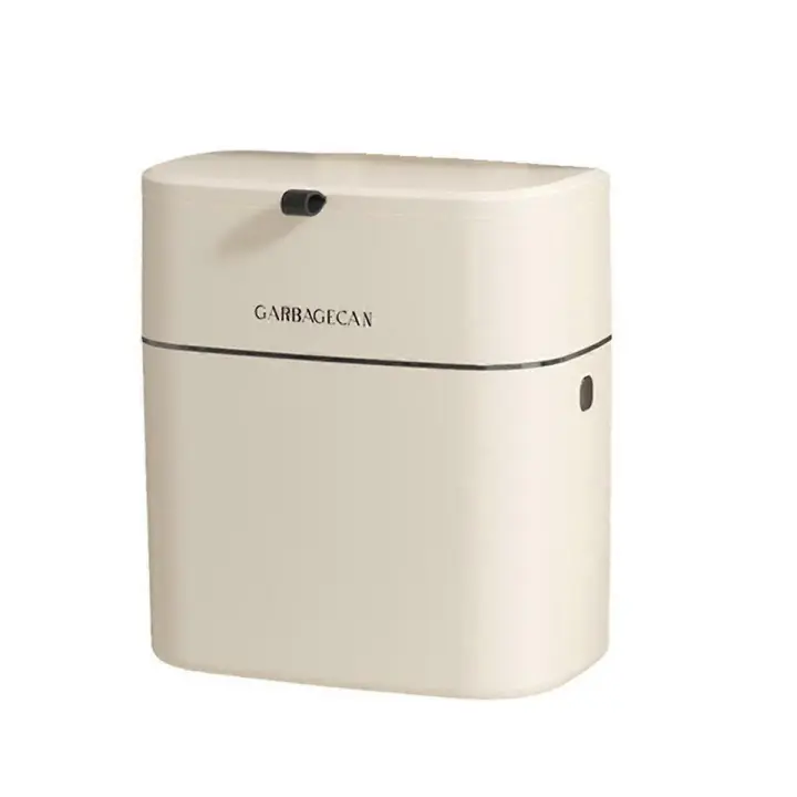 Compost Bin Kitchen Garbage Can 1.8 Gallon Countertop Indoor Small Hanging Trash Can with Lid Compo - 1