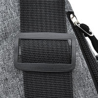 Bolsa De Cintura Impermeable Para Hombres Y Mujeres Bolsa De Deporte Al Aire Libre De Lona Con Cierre De Cremallera Color Sólido Bolsa Bandolera Unisex - details 11