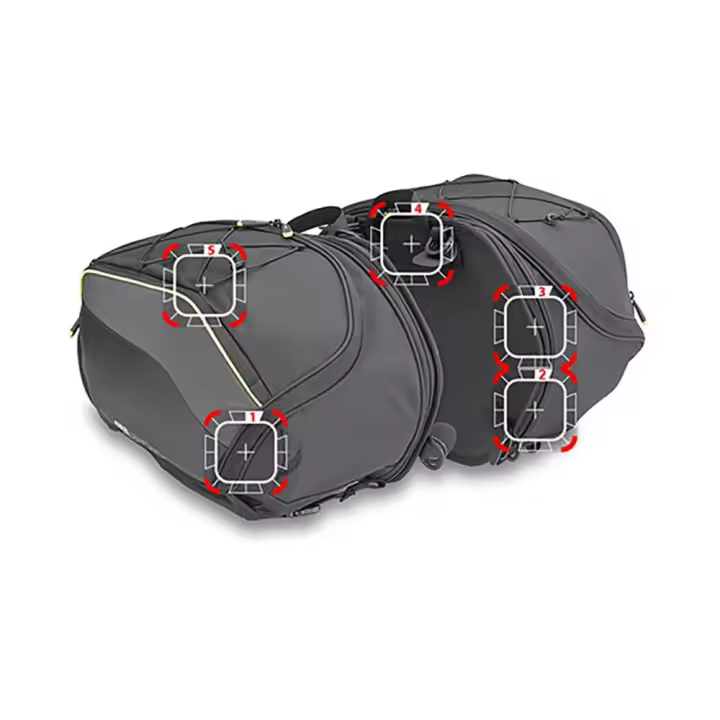 Equipaje Maletas y alforjas Givi Alforjas Laterales Ea127 Negro - 1