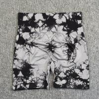 Shorts De Yoga Para Mujer Con Estampado De Tie-Dye High Elasticidad Shorts Deportivos Push up Para Gimnasio Correr Y Fitness Leggings Cortos Sin Costuras De Nylon - details 29