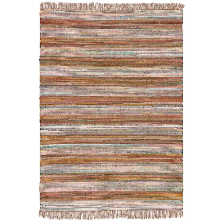 ATTICGO Alfombra de Interior Estilo Geométrico en Multicolor - Recraft 689 | 60X090, 120X160, 150X220 cm - 1