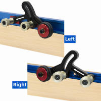 Guías De Acción Unidireccional Para Tallado En Madera Herramienta Auxiliar De Seguridad Anti Rebound Precisión Cortada Limpia Placa De Localización De Plata Aluminio - details 3