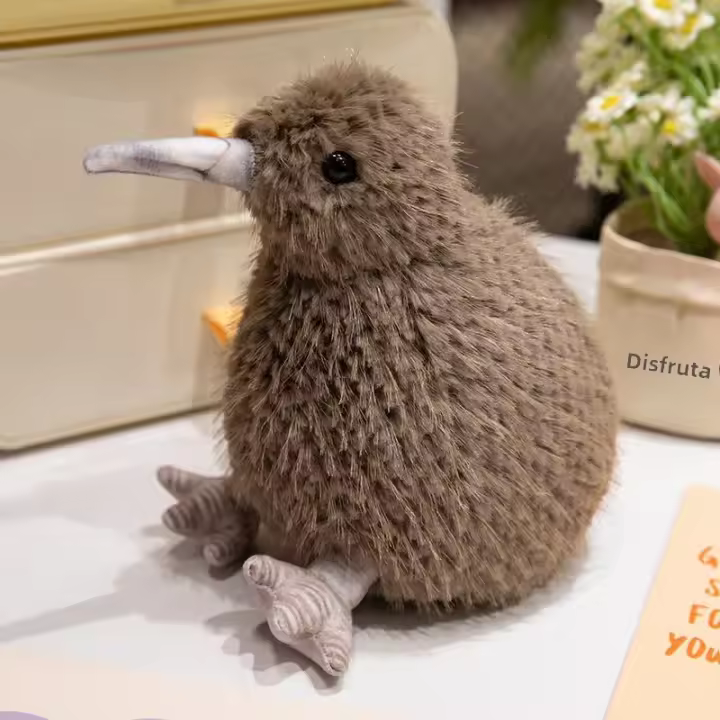 Juguete De Peluche Realista De 20 Cm De Tópaco Suave Almohada Animal Estuffed Para Niños Regalo Para Cumpleaños Tema Nueva Zelanda - 1
