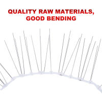 Repellente De Plástico Para Pájaros Y Palomas 25/50cm Espinillas Anti-Pájaro En Acero Inoxidable Tratamiento Anti-Paloma Para Pigeon - details 2