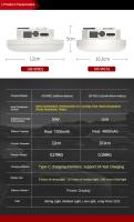 Linterna De Camping Recargable 13500mAh Con LED Y Magnete Luz Fuerte 8horas+ Zoom Portátil Linterna De Tenda Iluminación De Reparación - details 25