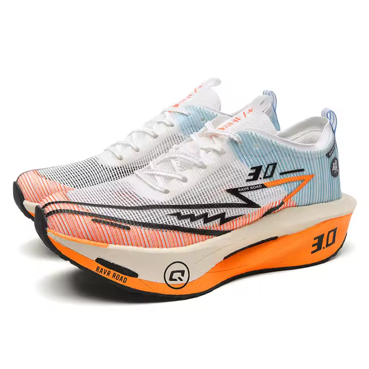 TK Zapatillas De Tenis Para Mujer Transpirables De Malla Con Tablero De Carbono Zapatillas De Correr Al Aire Libre Con Suela De Goma Cómodas Para Ejercicio - 1