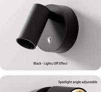 Lámpara De Pared LED Magnética Recargable Iluminación Moderna Para Dormitorio Sala De Estar Estudio Iluminación Diaria - details 23