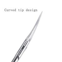 Tijeras De Cutícula Profesionales En Acero Inoxidable Eliminador De Piel Muerta Herramientas De Arte De Uñas Con Cutter De Cutícula - details 1