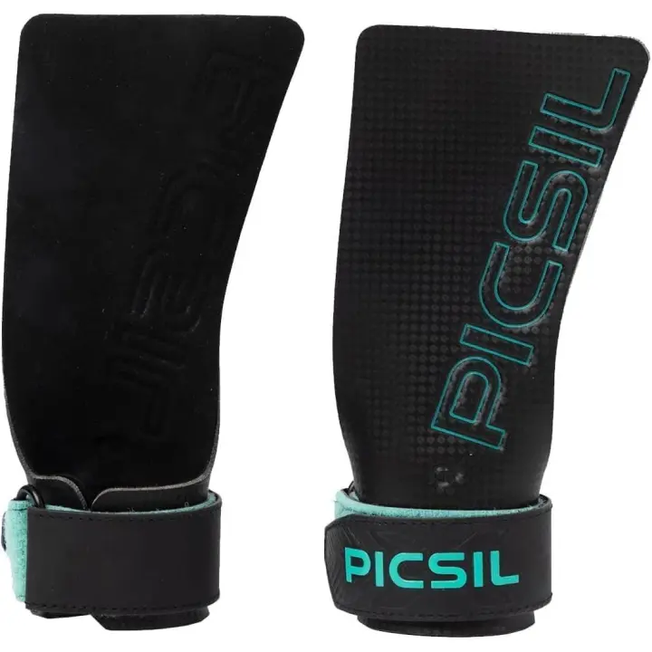 PICSIL Falcon Calleras para Cross Training, Grips con y sin Agujeros, Almohadilla Extra para Mayor Protección y Confort, para Gimnasio, Box, Halterofilia, Previenen Ampollas y Desgarros, Unisex - 1