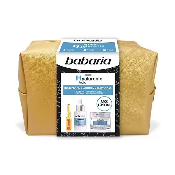 Pack Babaria  Ácido hilaurónico  + neceser de regalo - 1