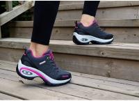 Botas De Mujer Invierno Malla Confortables Casual Running Transpirables Para Senderismo Exterior Zapatillas De Plataforma - details 2