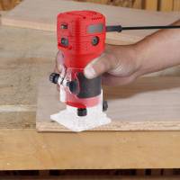 650W Madera Router Máquina de carpintería Seis velocidades eléctrica Trimmer 6.35mm de madera de talla de fresado Herramientas de corte 32000RPM carpintero Herramientas eléctricas - details 6