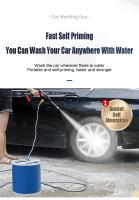 Pistola de lavado de alta presión inalámbrica para coche, 60 bar, 21 V, 500 W, pistola de agua eléctrica, para el hogar - details 4