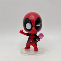 Figuras De Acción Deadpool Y Wolverine Q Edition Colección Dogpool Con Bobblehead Juguete Para Niños Decoración De Ornamento - details 19