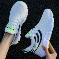 Zapatillas De Tenis Para Hombre 2024 Malla Transpirable Y Cómodas Zapatos Casuales De Exterior Con Cordones Antigüedad Primavera/Otoño - details 7