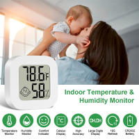 Termómetro Y Higrómetro Digital Mini 1PC Pantalla LCD Para Habitación Jardín Uso Interior Medidor De Temperatura Y Humedad Fahrenheit Centigrado - details 3