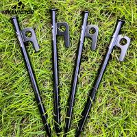 Hikevictor 4Pcs Palos De Tenda De 8 Pulgadas Accesorios De Tenda De Acero Fuerte Para Camping Canopy Awaníng - details 1