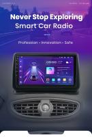 Junsun Radio Coche para Renault Clio 3 2005 2006 2007 2008 2009 2010 2011 2012 2013 2014 Inalámbrico CarPlay Android Auto AI Voice 2 din Pantalla Coche Android Auto Multimedia Navegación GPS Auto radio - details 0