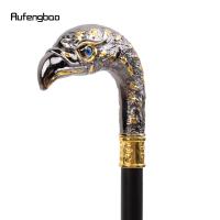 Bastón De Moda Con Cabeza De Águila Dorada Y Negra Elegante Y Decorativo Para Caballeros Cosplay 92cm Con Punta De Goma - details 5