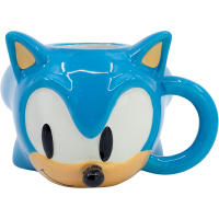 TAZA 3D SONIC HEAD CERAMICA - STOR - Taza especial - Taza Sonic - Taza Sega - SEGA - details 2