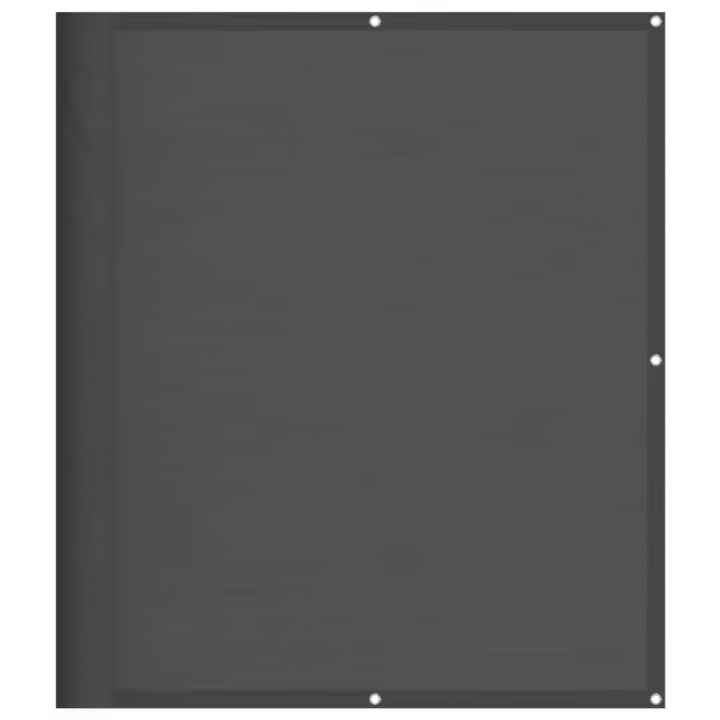 Pantalla de Balcón 100% Poliéster Oxford Anthracita 120x700 cm - 1