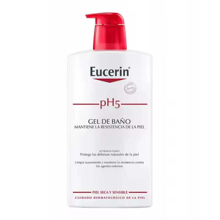 Eucerin - Gel de Baño Ph5 1000 Ml para Cuidado de la Piel - 1