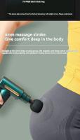 Mini Masajeador Eléctrico DUTRIEUX Para Relajación Muscular Y Fitness Equipo De Masaje Vibratorio Con Cabeza De Masaje Rodillo Ideal Para Cuello Y Fascia - details 10