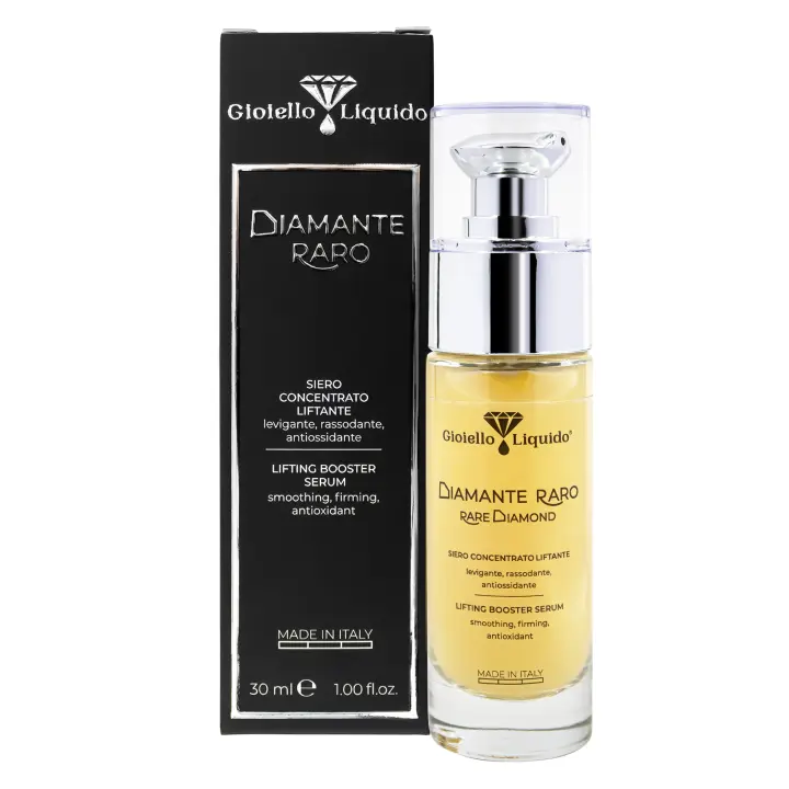 Liquid Jewel-Línea Rare Diamond - Suero facial Ultra Lifting de Alta concentración - Efecto unmediatedlifting-También para Dermaroller, para Rostro, with Polvo de Diamante, Caulerpa lentifera, betaína y Pinus Pinaster - Regeneración Celular - 1
