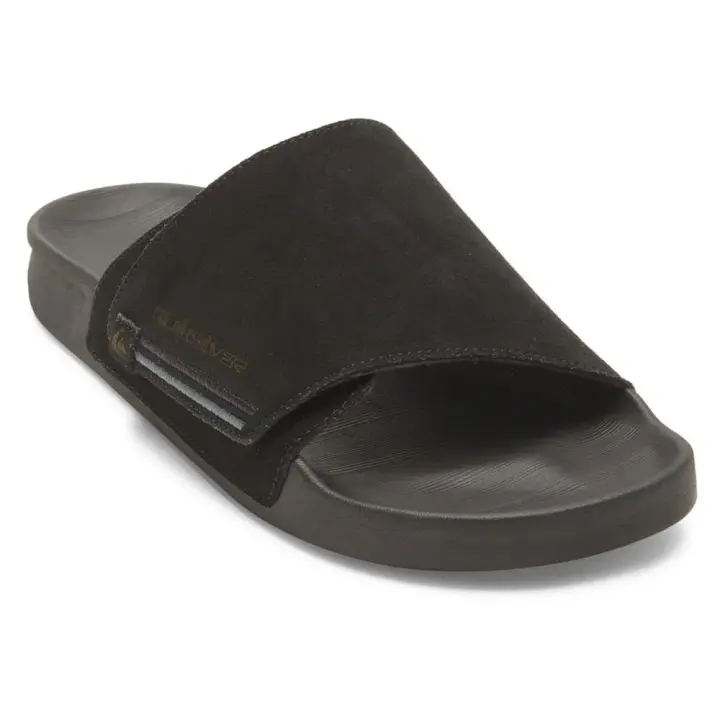 Calzado hombre Chanclas Quiksilver Chanclas Rivi Suede Negro - 1