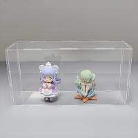 Caja De Exhibición De Acrílico Transparente 1pc Para Muñecas/Juguetes/Modelos Soporte De Almacenamiento Para Escritorio Protección Contra Polvo Estilo Moderno - details 3