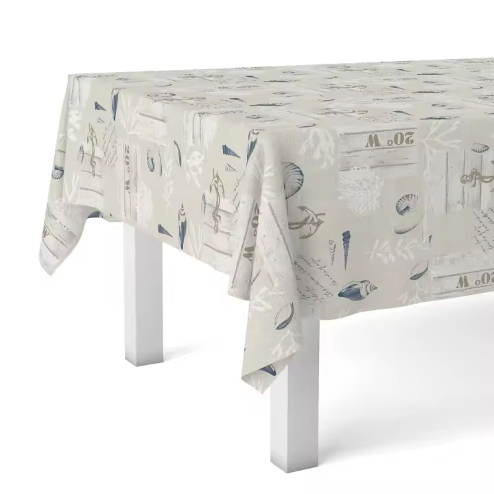 VALENTIA HOME Mantel Hule Narcis | Estampado Antimanchas | Repelente de Agua - 1