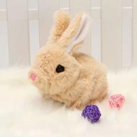 Muñeco De Peluche Eléctrico De Conejo Largo Juguete Interactivo Para Niños Simulación De Forma De Animal Pequeño Batería Regalo Favorito - details 2