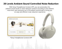 Sony WH-1000XM5 Wireless Noise-Canceling Headphones - 30 Hour Battery Life, Integrated Processor V1, Soft Fit Leather Ear Pads - details 6