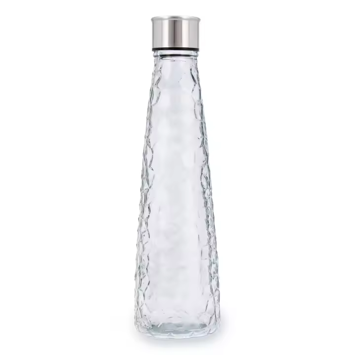 Botella de Vidrio Quid Viba 0.75L Transparente Brillante, Ecológica y Saludable - 1