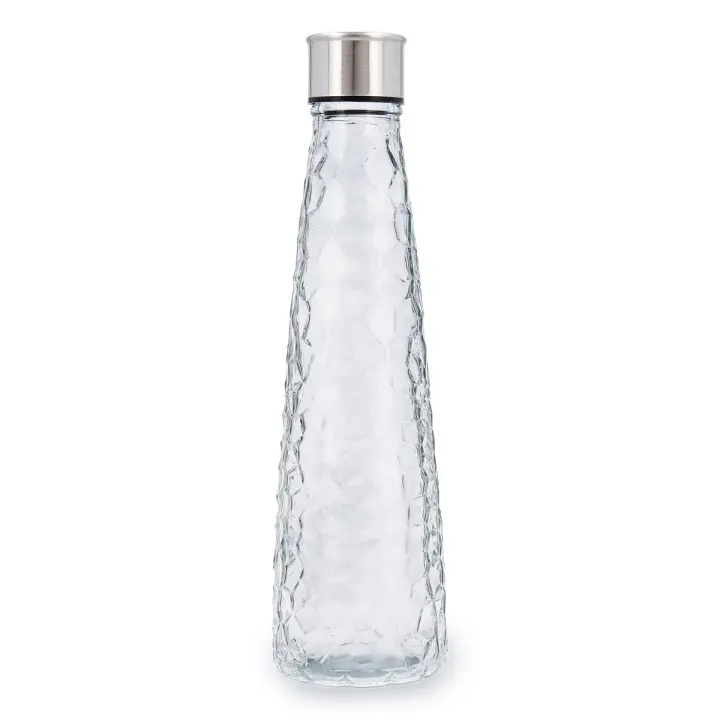 Botella de Vidrio Quid Viba 0.75L Transparente Brillante, Ecológica y Saludable - 1