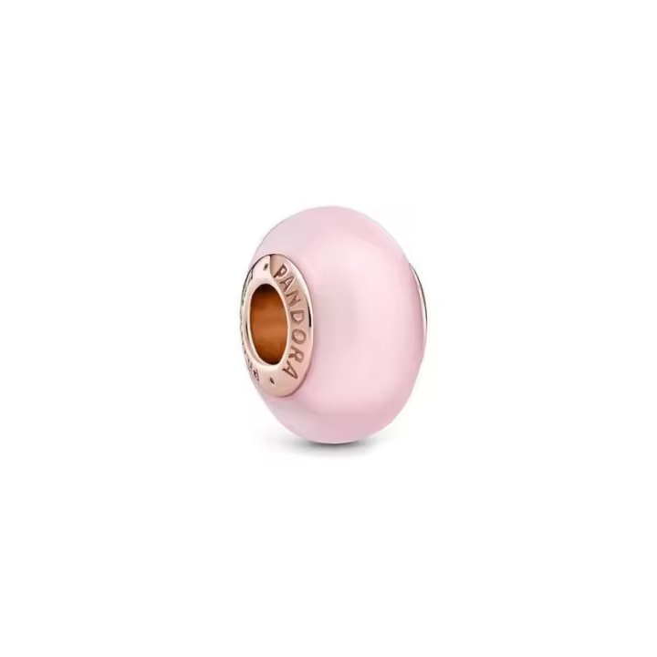 Charm Pandora Cristal de Murano Rosa Mate 789421C00 - 1