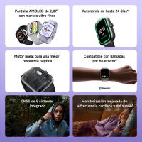Redmi Watch 5-Pantalla AMOLED con bisel ultrafino de 2,07" Duración de la batería de hasta 24 días，Conectar Bluetooth - details 6