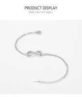 Zenyth-pulsera de Plata de Ley 925 con diseño ajustable de circonia de Amor Infinito Romántico para Mujer, joyería FINA de Compromiso de Boda - details 4