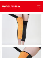 Manguito De Compresión Para Rodilla Protección Elástica Con Soporte De Silicona Para Voleibol Y Correr Accesorio Deportivo Para Todas Las Edades - details 18
