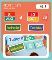 Calendario Visual Para Niños Tablero De Actividades Prescolar Aprendizaje Temprano Juguete Para El Día De La Semana El Mes Y La Estación Del Año - details 8