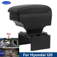 Caja De Reposabrazos Para Hyundai I20 2021-2024 Accesorios De Coche Interior Caja De Almacenamiento Material De Cuero/Plástico ABS - details 0