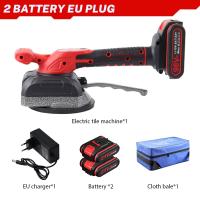 Máquina de azulejos de 200KG, vibrador de suelo de 5 engranajes con ventosa, herramientas eléctricas de nivelación para batería Makita de 18V/21V,ELECTRICAL,Funda - details 10