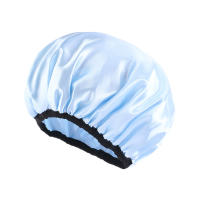 Gorro De Ducha Para Mujer Ajustable Y Reutilizable De Doble Capa Impermeable Interior De EVA Exterior Resistente Al Agua - details 6