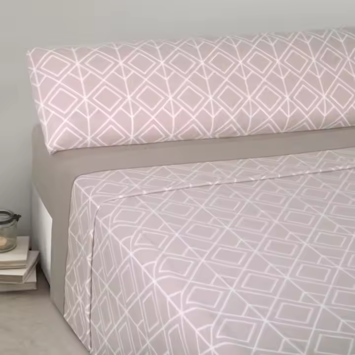 Juego Sábanas Pirineo 3 Piezas Invierno, Sabanas Polar Microfibra Térmica .Incluye 3 Piezas Bajera Ajustable,Encimera y Funda Almohada. - 1