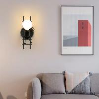 Lámpara De Pared Moderna Creativa Con Diseño De Hombre Escalando Compatible Con Dormitorio Pasillo Habitación De Niños Iluminación Interior Decorativa Industrial - details 7