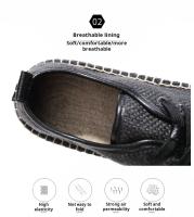 Zapatos De Verano Para Hombre Esparadrapas Suela De Goma Malla Transpirable Zapatos De Pescador Slip-on Talla Grande Hasta 47 - details 3