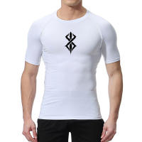 Camiseta De Compresión Gráfica Para Hombres Camiseta Deportiva Secado Rápido Guardia Contra Arrugas Camiseta De Base Para Gimnasio Y Correr - details 6